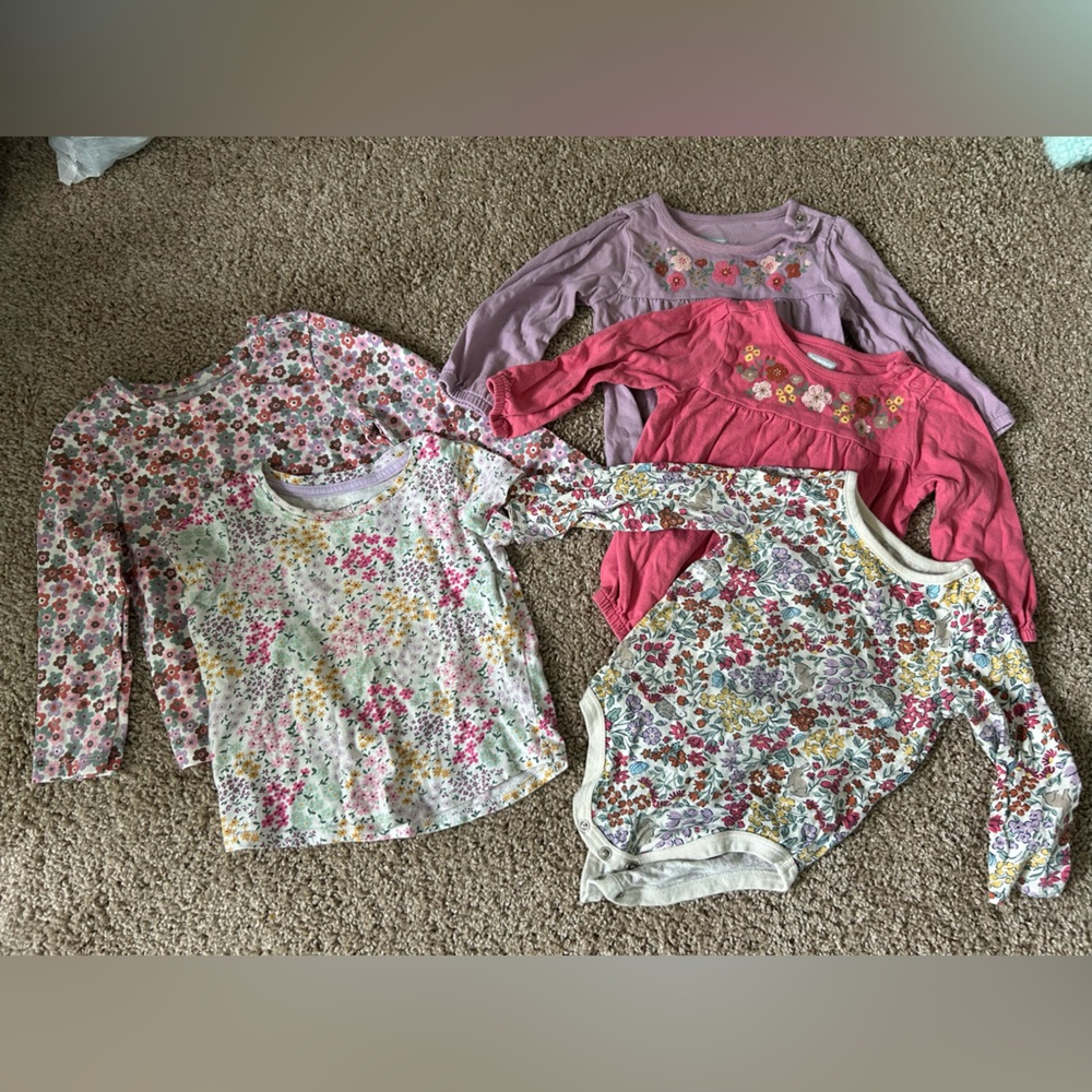 Garanimals and Jumping Beans Bundle! Floral Designs